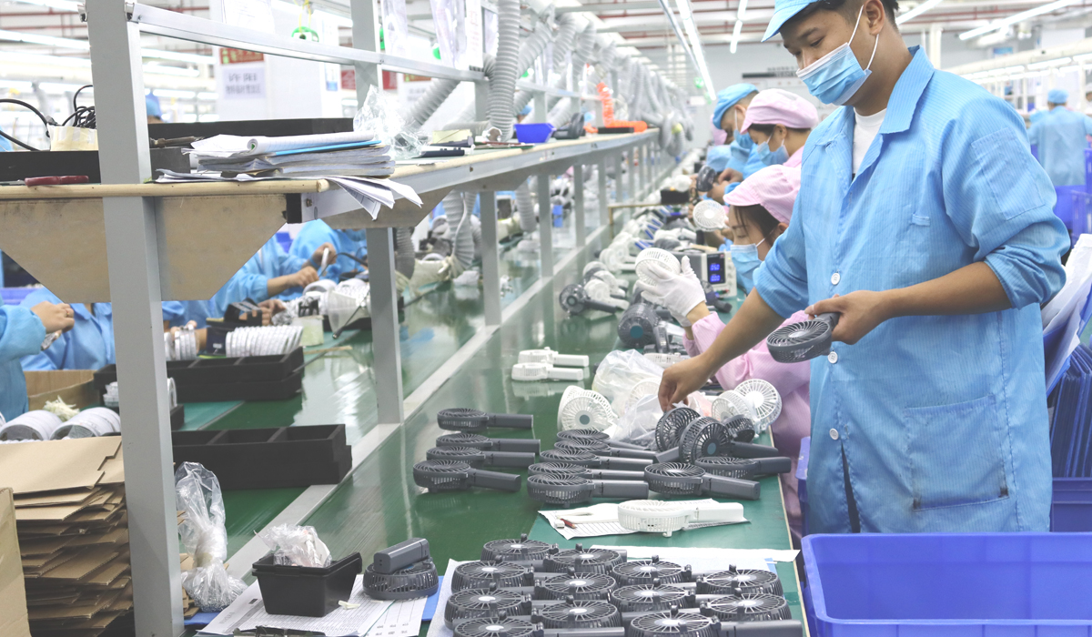 組裝加工-風扇組裝加工作業