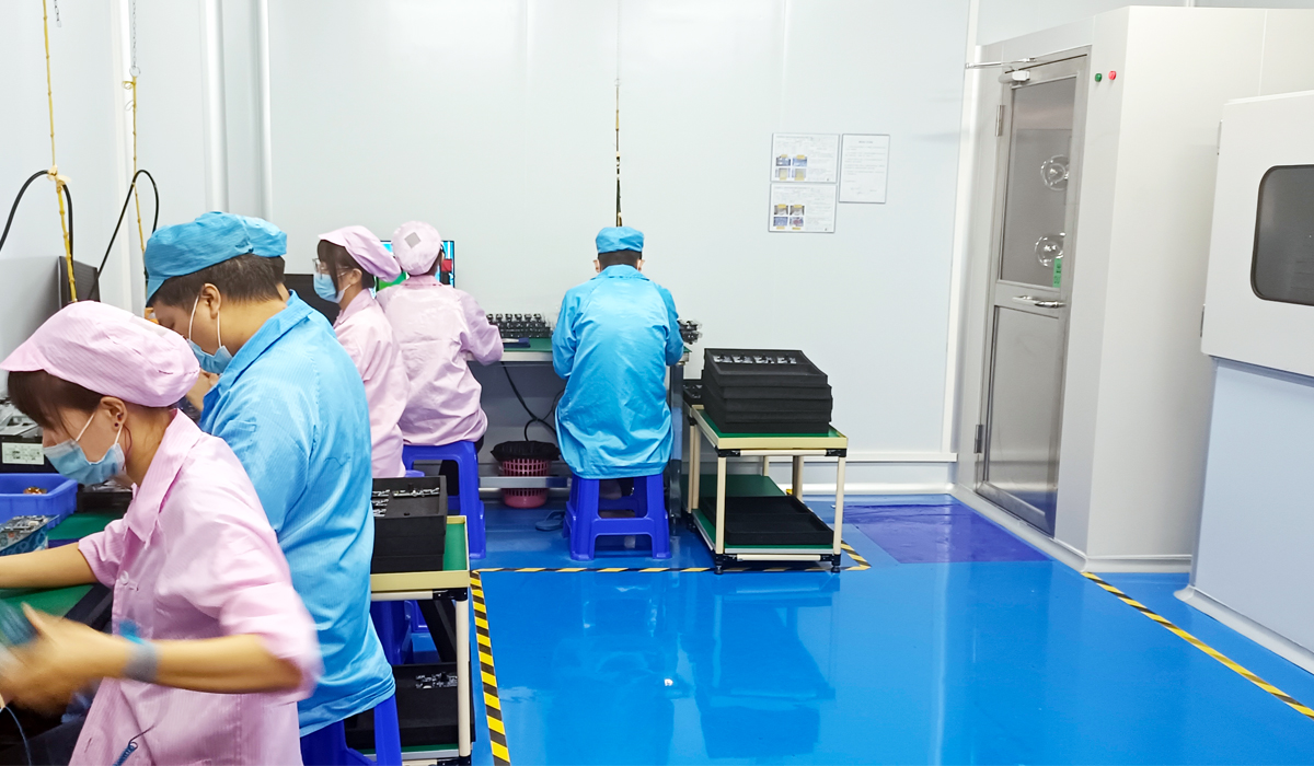 組裝加工無塵房