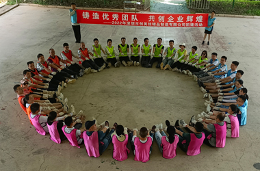 創美佳組裝加工廠-河源團建活動