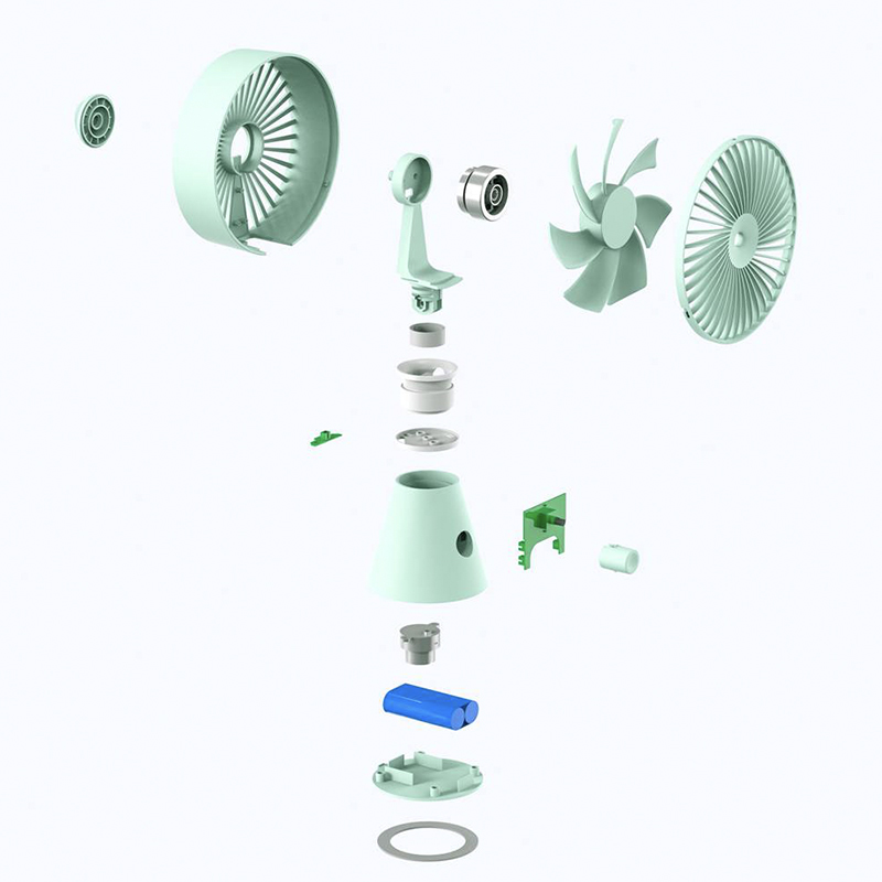 手持風扇設計，掛脖風扇設計制造